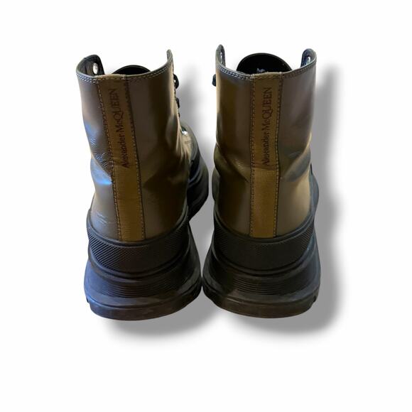 Alexander McQueen Tread Slick Boot ‘Khaki Black’ | Size 43.5EU(10.5US)